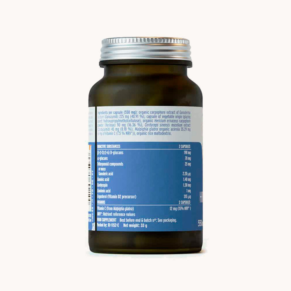 HIFAS-Equilibrium (Reishi, Lion’s Mane, Cordyceps) capsules