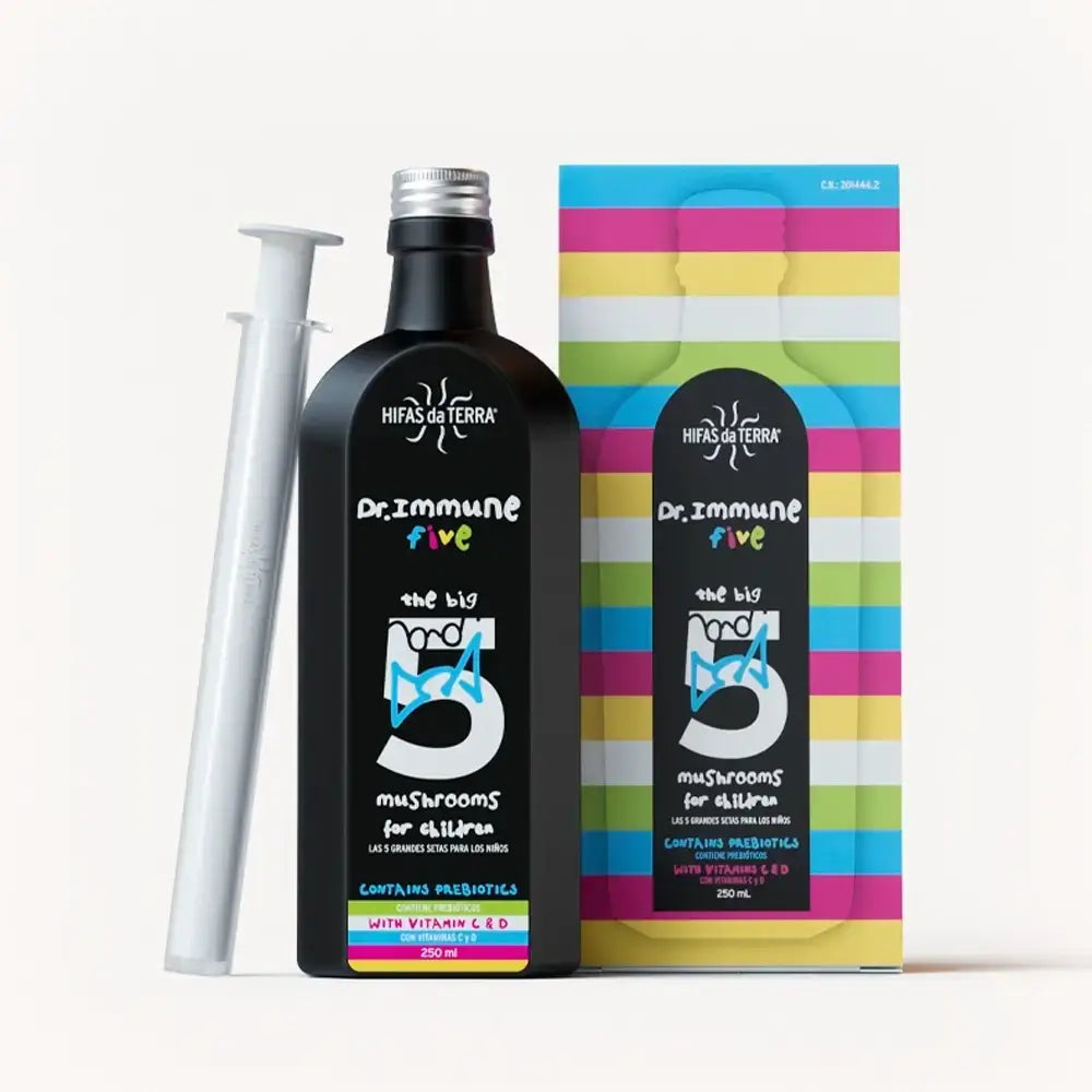 Jarabe Dr. Immune Five para las Defensas con prebióticos y Vitaminas D y C