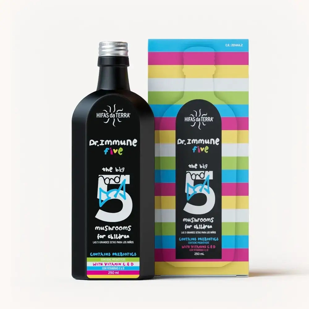 Jarabe Dr. Immune Five para las Defensas con prebióticos y Vitaminas D y C