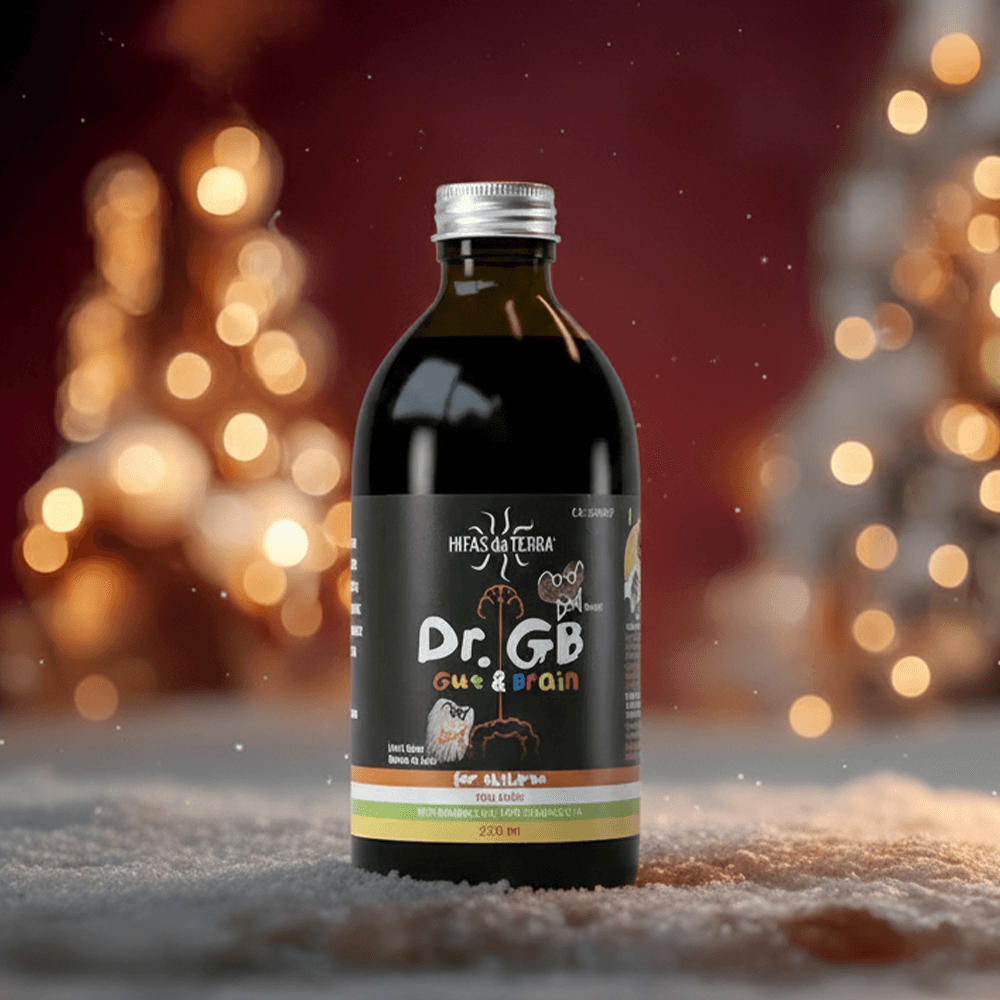 Jarabe Dr. GB (Gut & Brain) con Reishi, Melena de león, Prebióticos y Vitaminas C y A