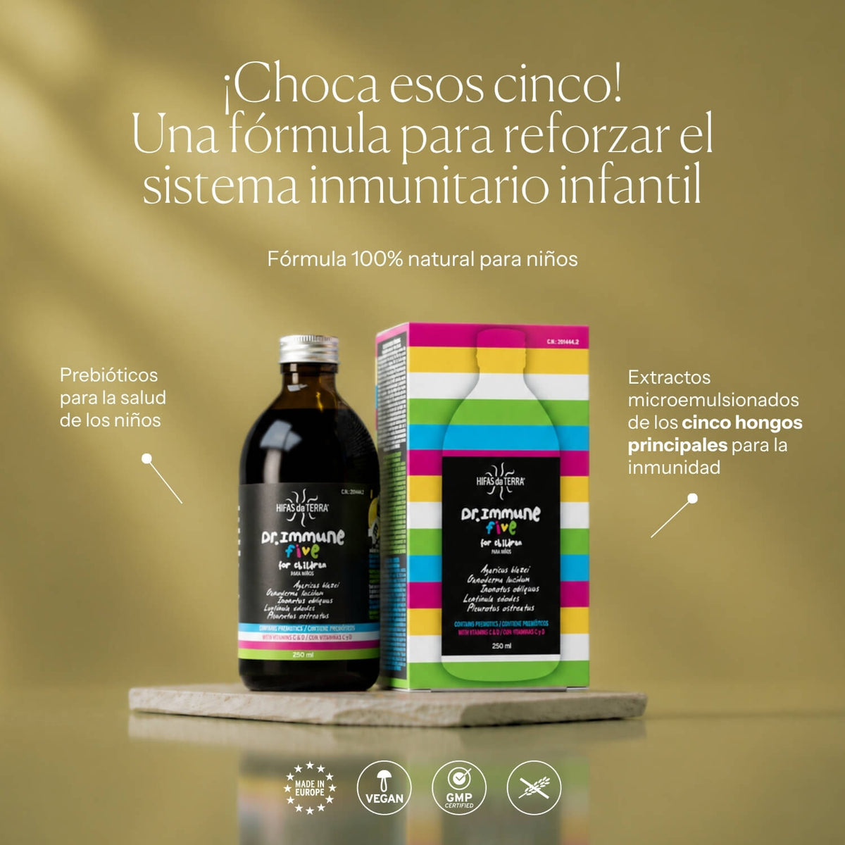 How to use Dr. Immune Five | Hifas da Terra