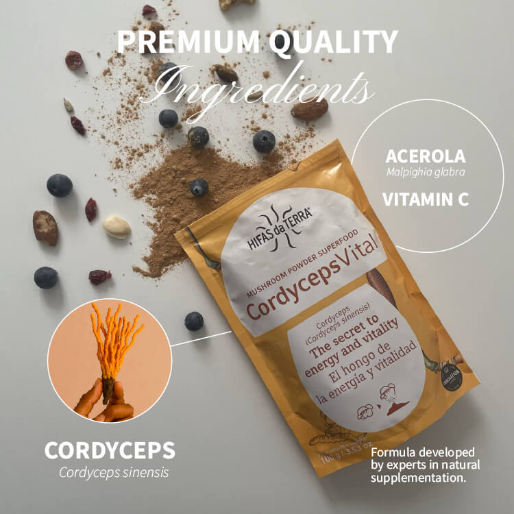 Cordyceps Vital 100% Polvo de Cordyceps