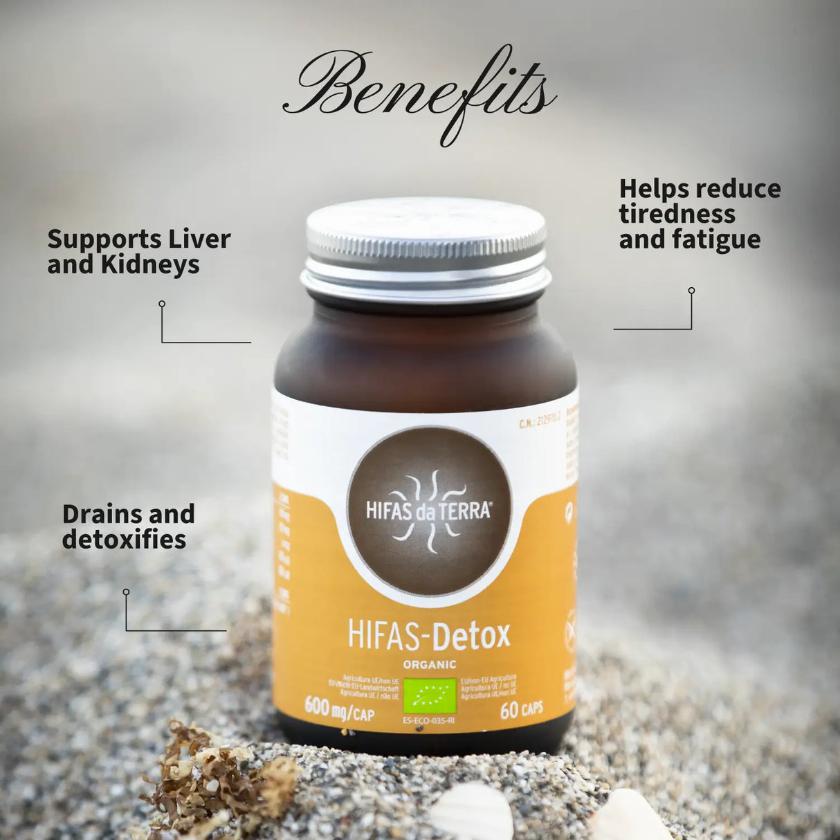 HIFAS-Detox (Maitake and Polyporus extract) capsules