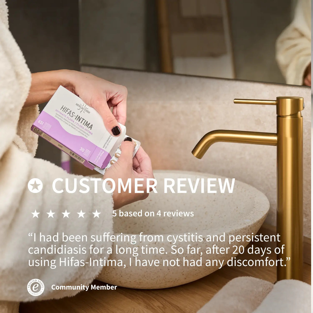 Pre y Probiótico Vaginal Hifas-INTIMA