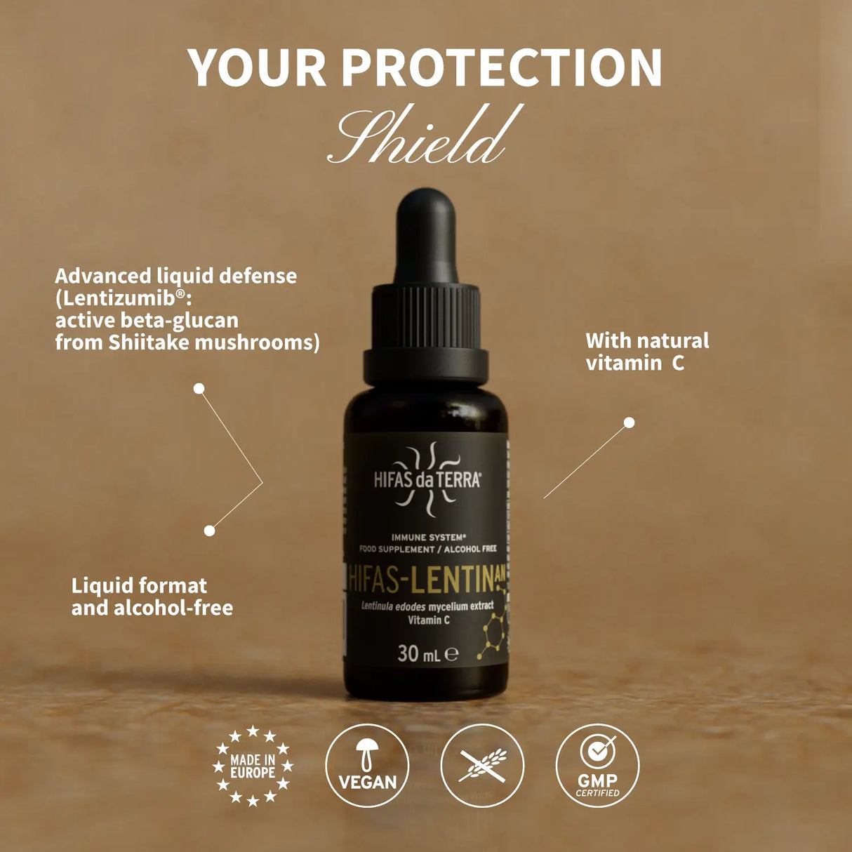 HIFAS-Lentinan Extracto de Shiitake (Lentizumib) Gotas