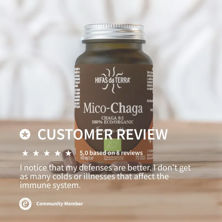 Mico-Chaga Extracto Puro ECO de Chaga