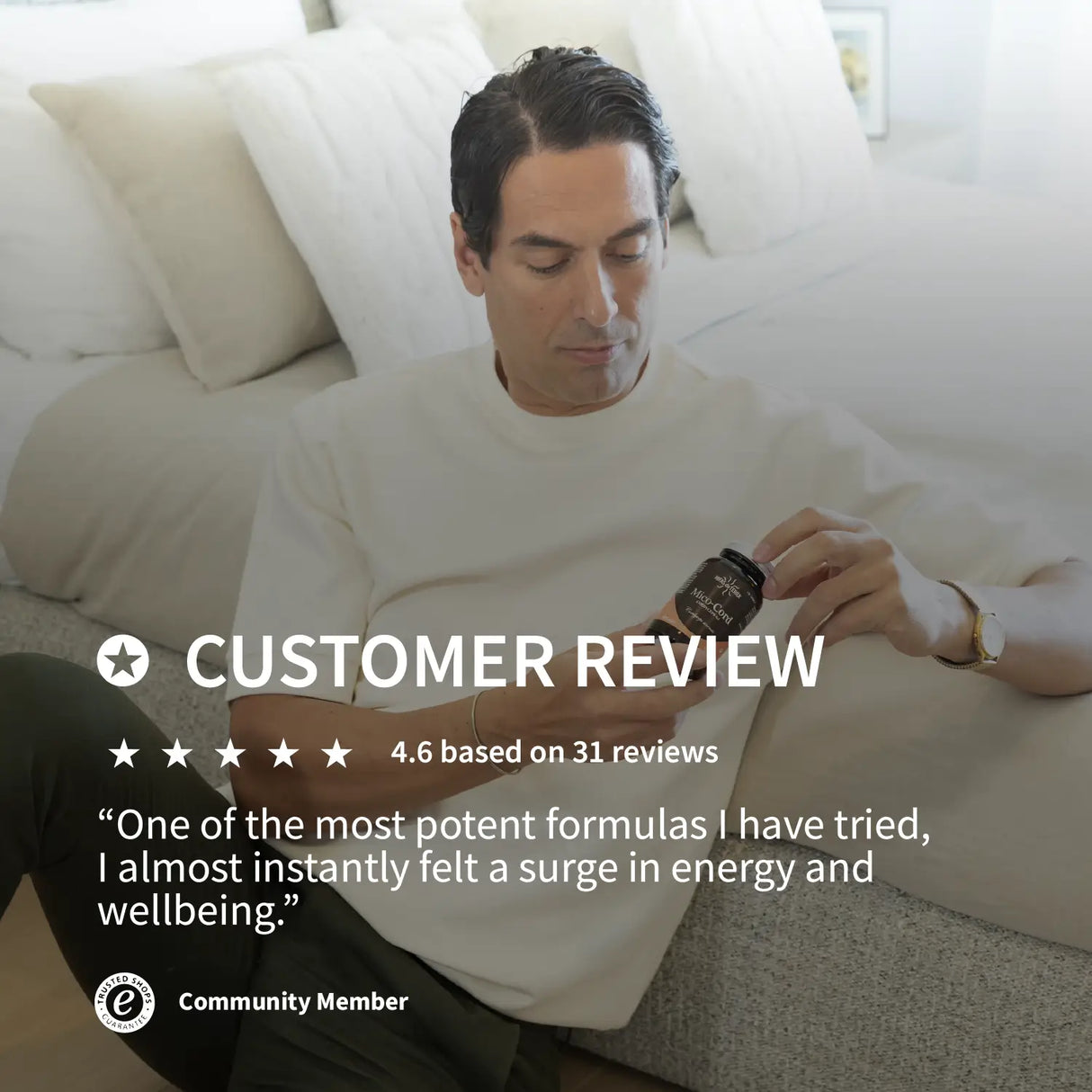 Mico-Cord Extracto Puro del Hongo Cordyceps en cápsulas