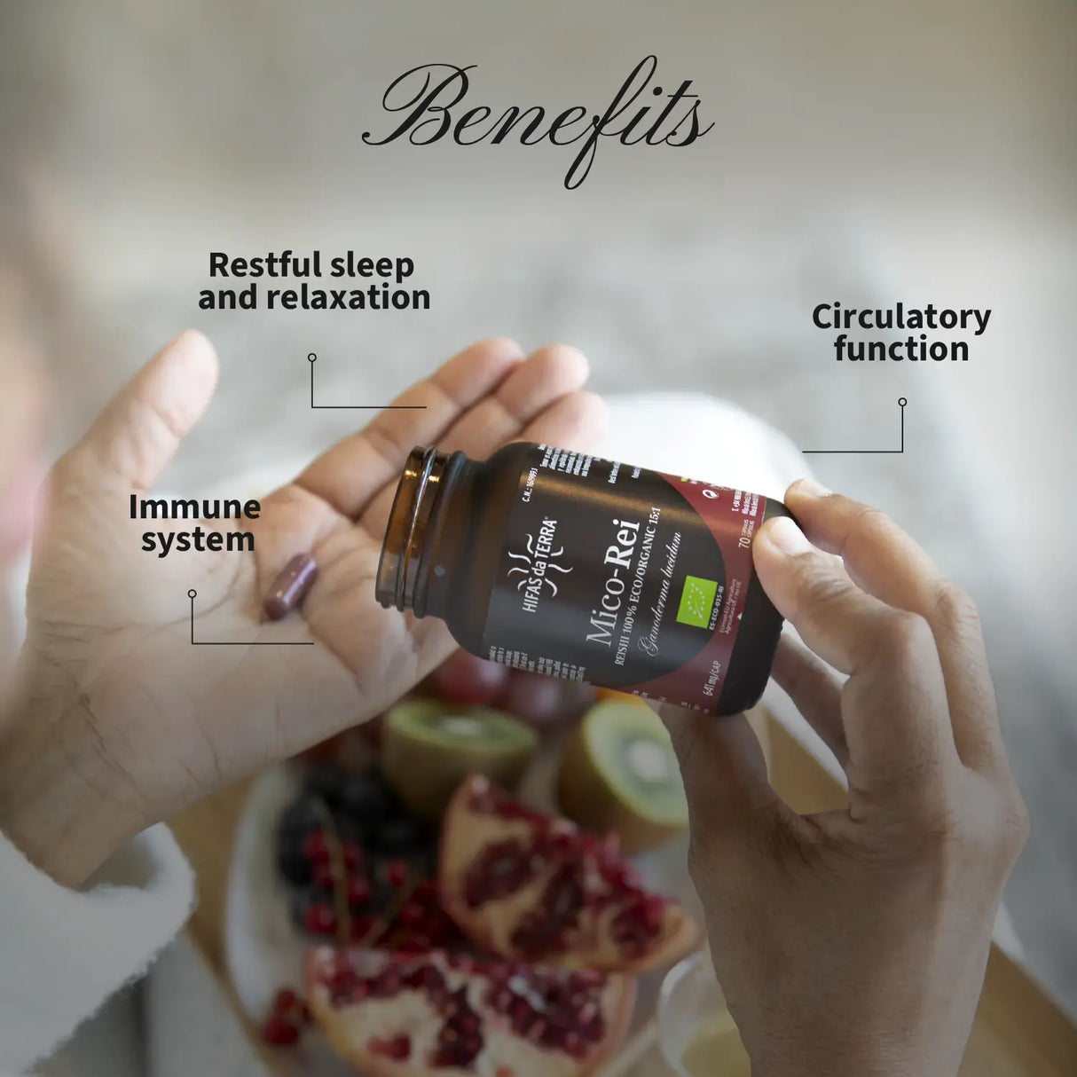 Mico-Rei Extracto Puro ECO de Reishi