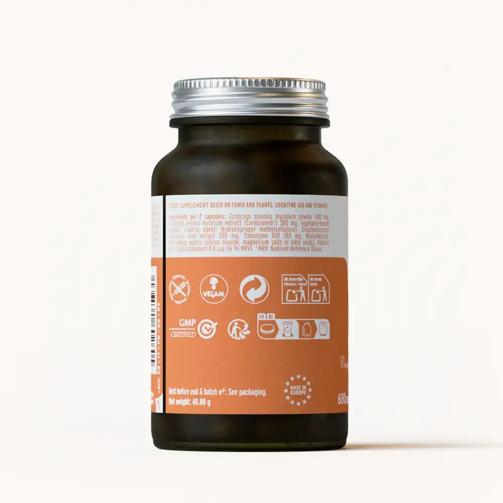 Hifas-Vitality (Cordyceps extract) Energy and Fatigue