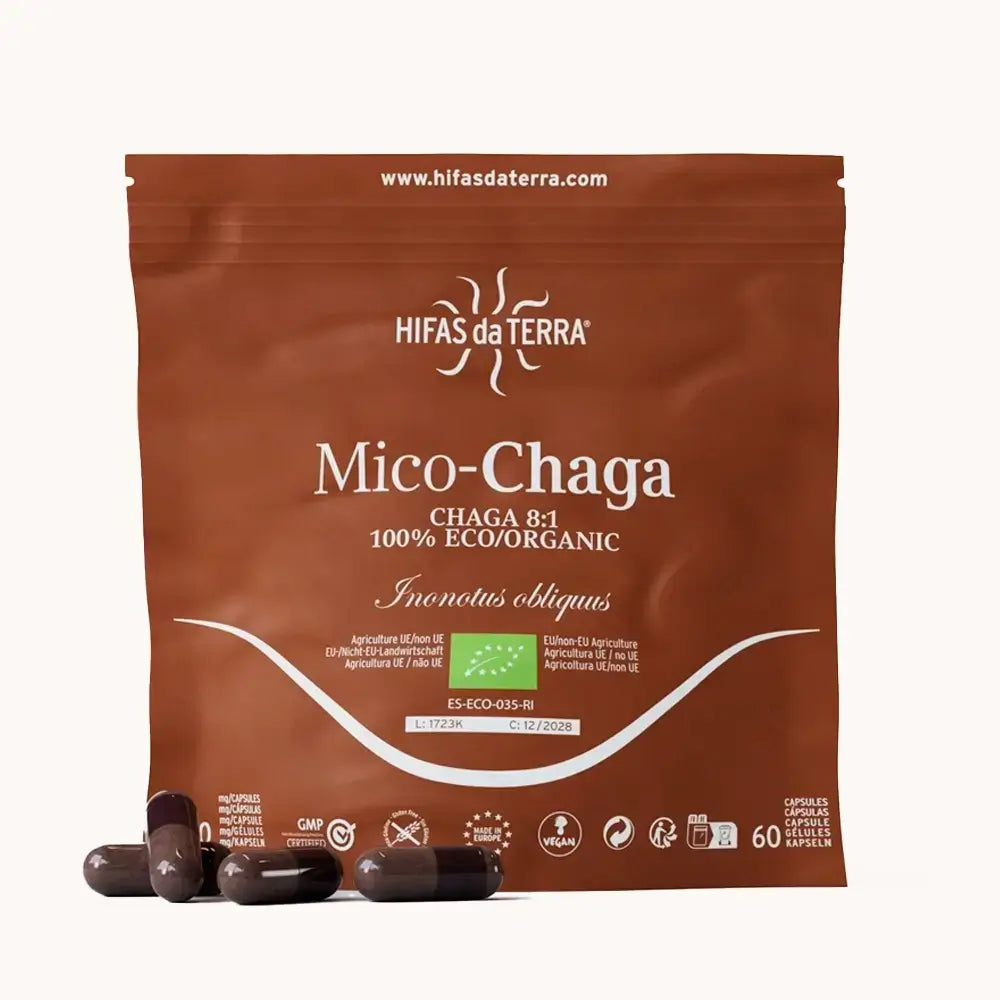 Mico-Chaga Extracto Puro ECO de Chaga