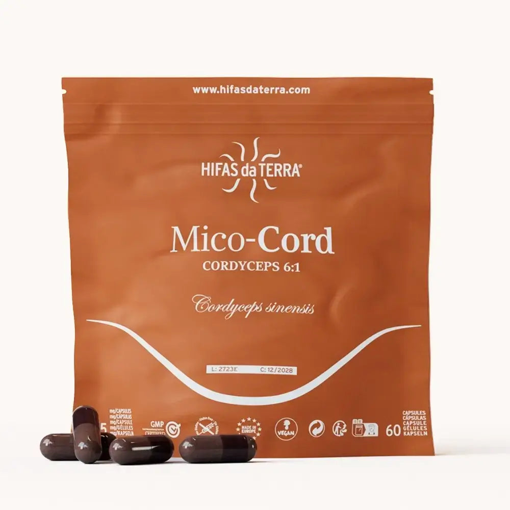 Mico-Cord Extracto Puro del Hongo Cordyceps en cápsulas