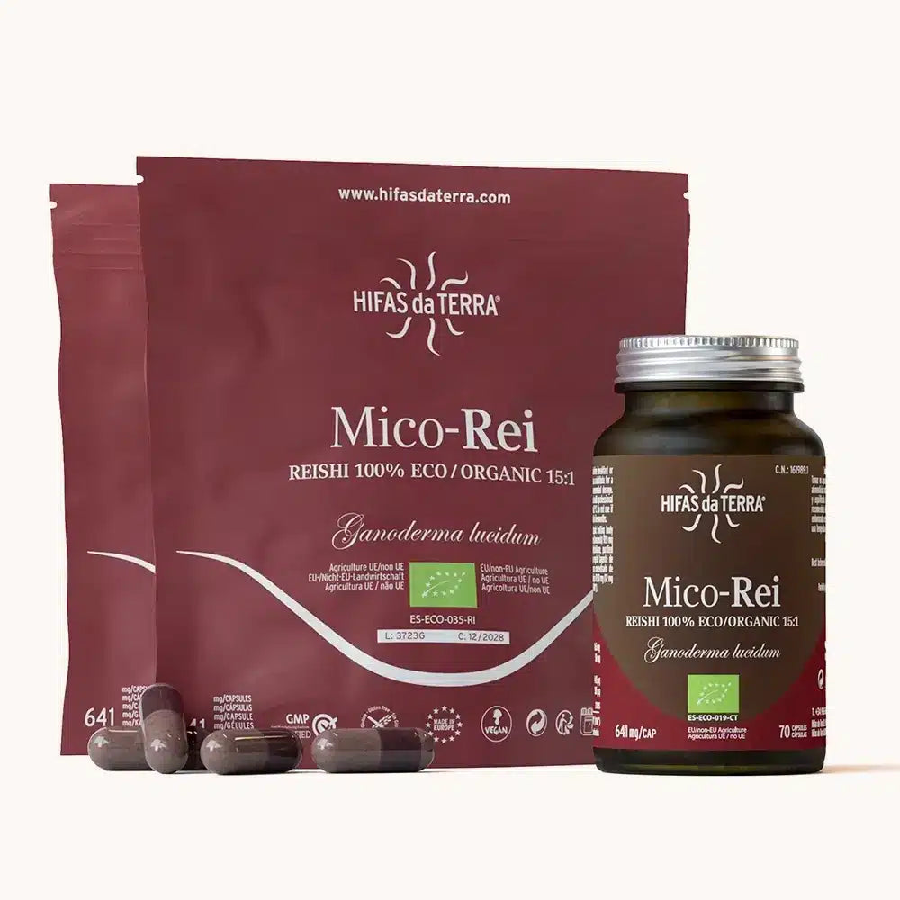 Mico-Rei Extracto Puro ECO de Reishi