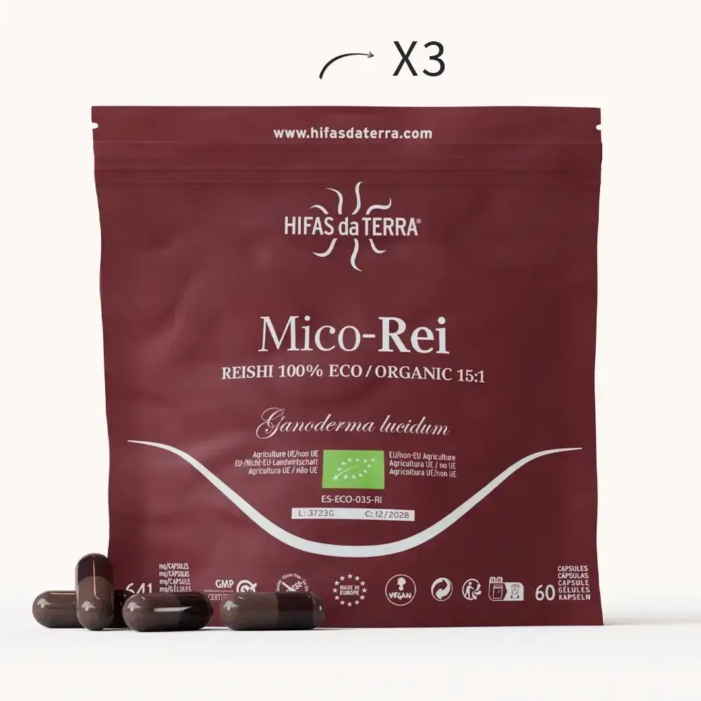 Mico-Rei Extracto Puro ECO de Reishi
