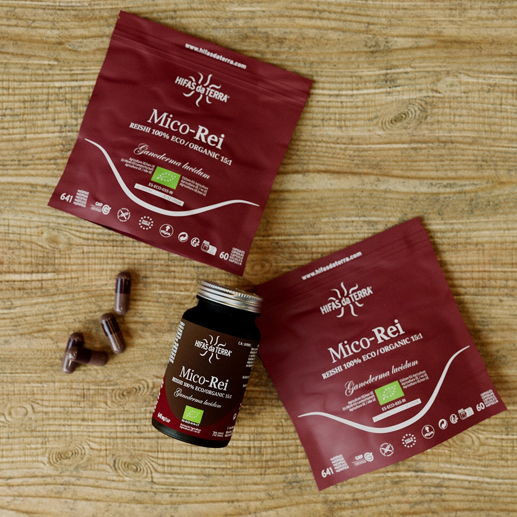 Mico-Rei Extracto Puro ECO de Reishi