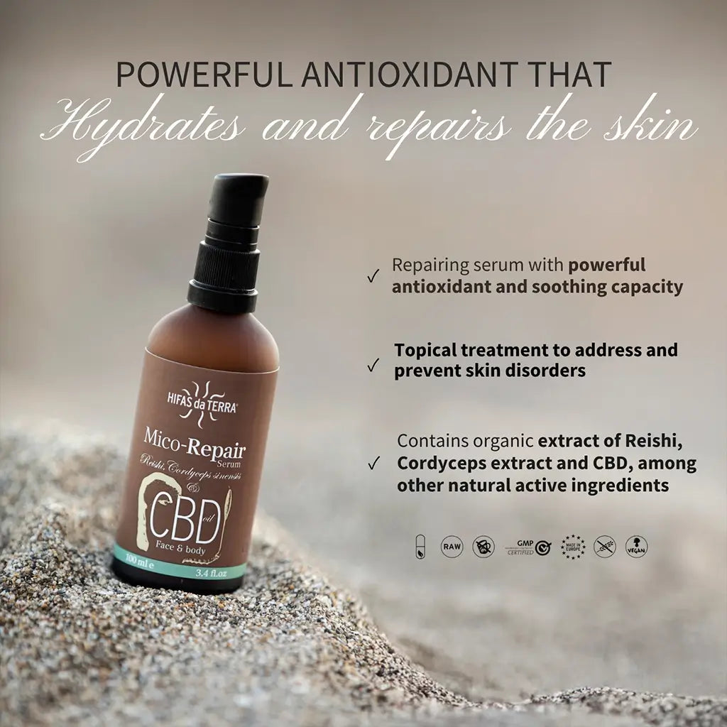 Mico-Repair Serum con Reishi y Cordyceps