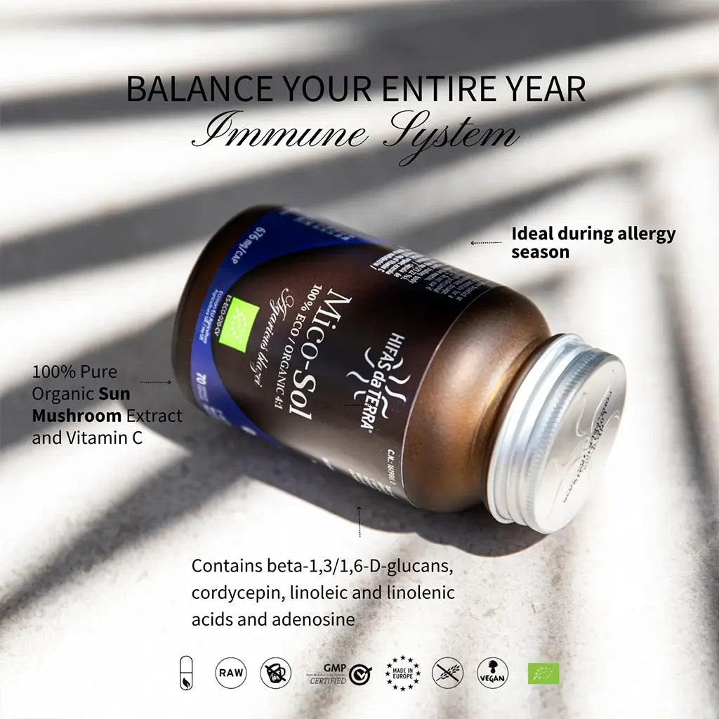 Mico-Sol Extracto de Champiñón del Sol