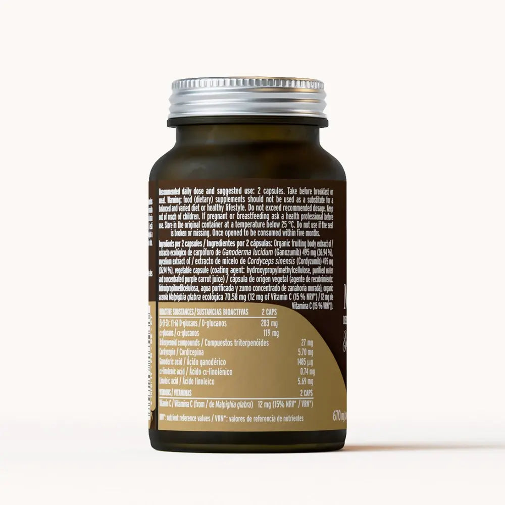 Mico-Vir+ Extractos Puros de Reishi y Cordyceps