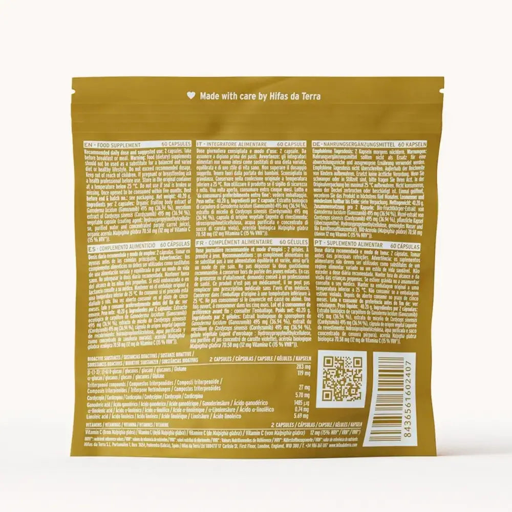 Mico-Vir+ Extractos Puros de Reishi y Cordyceps