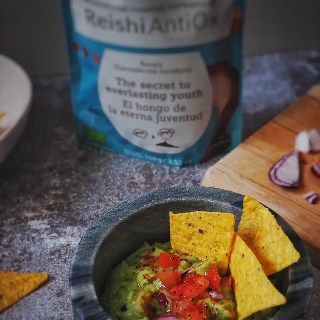 Reishi Antiox 100% Polvo ECO de Reishi