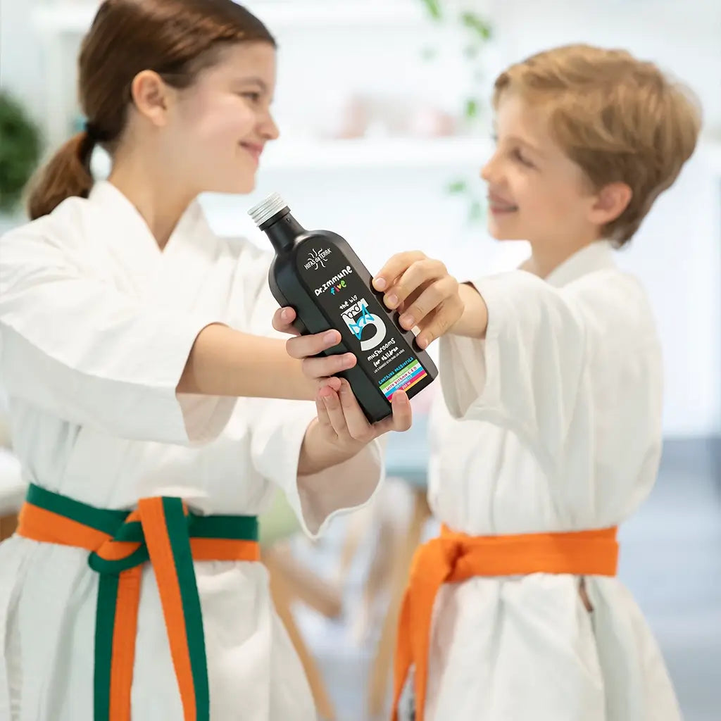 Jarabe Dr. Immune Five para las Defensas con prebióticos y Vitaminas D y C