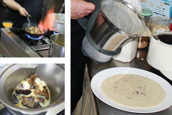 Helado de Shiitake, receta de Gloria Lucia en 'El Empalme'