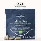 Mico Five (Chaga, Reishi, Maitake, Shiitake, Sun mushroom) Capsules