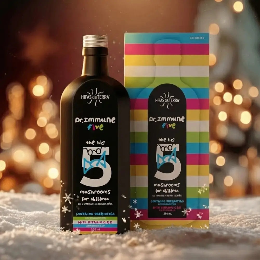 Jarabe Dr. Immune Five para las Defensas con prebióticos y Vitaminas D y C