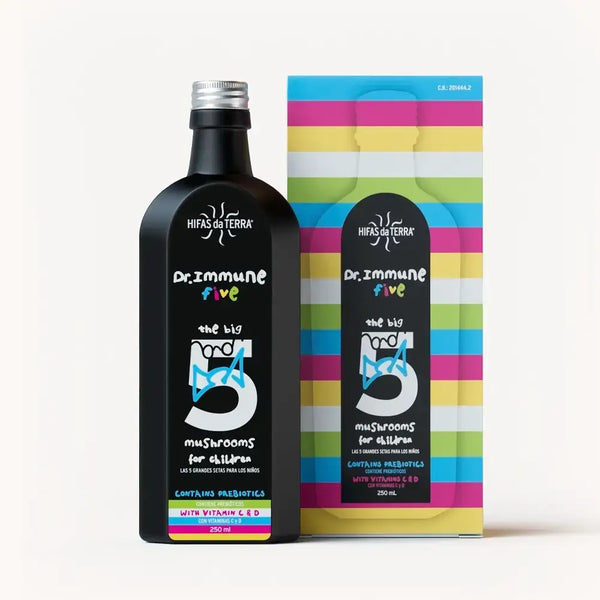 Jarabe Dr. Immune Five para las Defensas con prebióticos y Vitaminas D y C