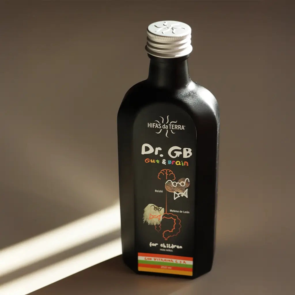 Jarabe Dr. GB (Gut & Brain) con Reishi, Melena de león, Prebióticos y Vitaminas C y A
