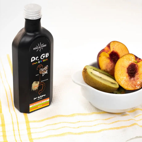 Jarabe Dr. GB (Gut & Brain) con Reishi, Melena de león, Prebióticos y Vitaminas C y A
