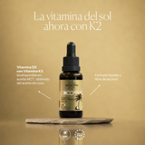 CocoVit D+K2: vitaminas D3 y K2