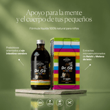 Jarabe Dr. GB (Gut & Brain) con Reishi, Melena de león, Prebióticos y Vitaminas C y A