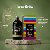 Jarabe Dr. GB (Gut & Brain) con Reishi, Melena de león, Prebióticos y Vitaminas C y A