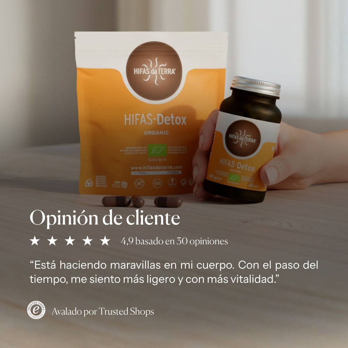 HIFAS-Detox (Maitake and Polyporus extract) capsules