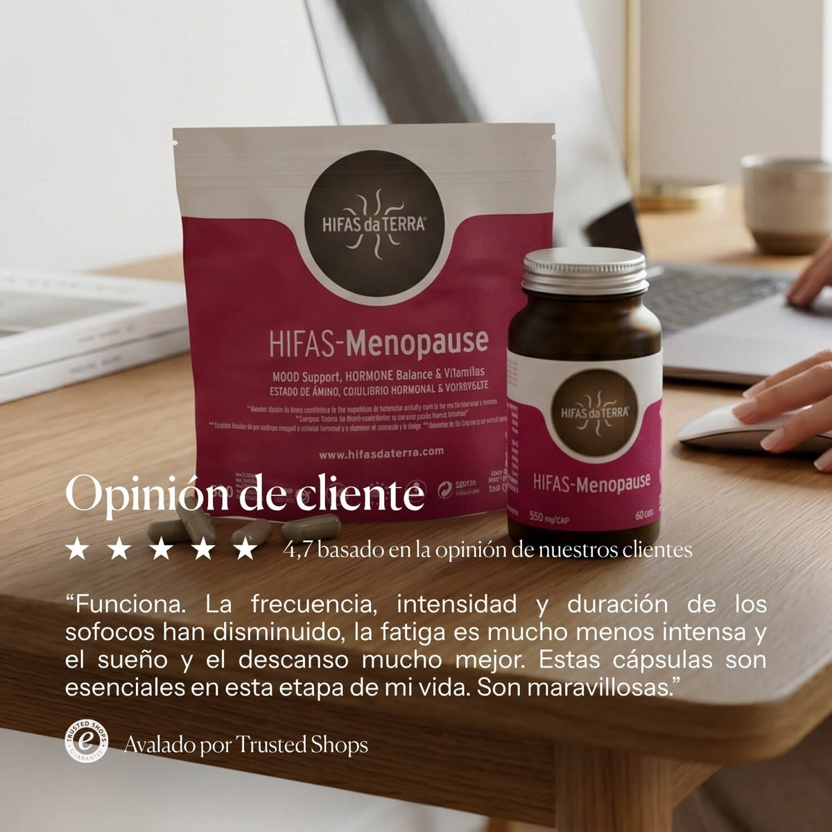Nutritional information for Hifas-Menopause | Hifas da Terra