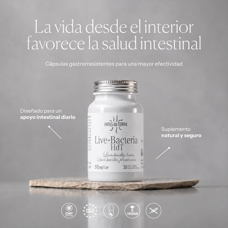 Modo de uso de Probióticos en cápsulas | Hifas da Terra