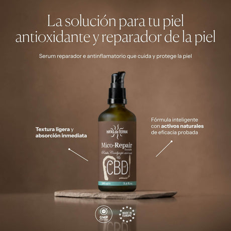 Modo de uso de Mico-Repair Serum | Hifas da Terra