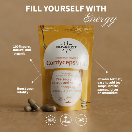 Cordyceps Vital Powder Superfood