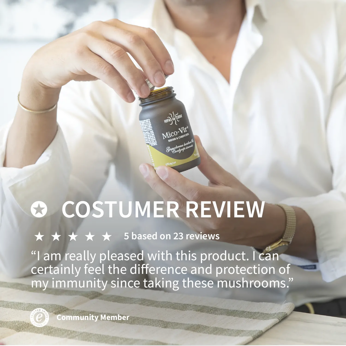 Mico-Vir+ Extractos Puros de Reishi y Cordyceps