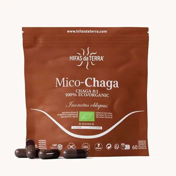 Mico-Chaga Extracto Puro ECO de Chaga