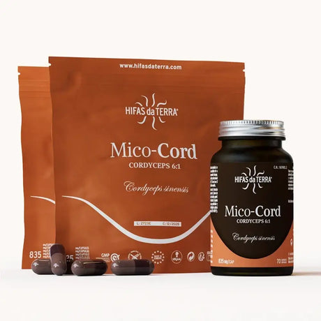 Mico-Cord Extracto Puro del Hongo Cordyceps en cápsulas