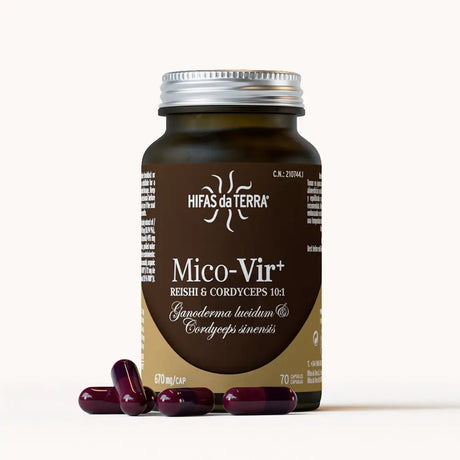Mico-Vir+ Extractos Puros de Reishi y Cordyceps